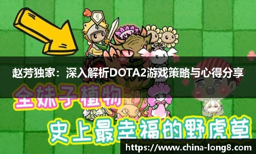 赵芳独家：深入解析DOTA2游戏策略与心得分享